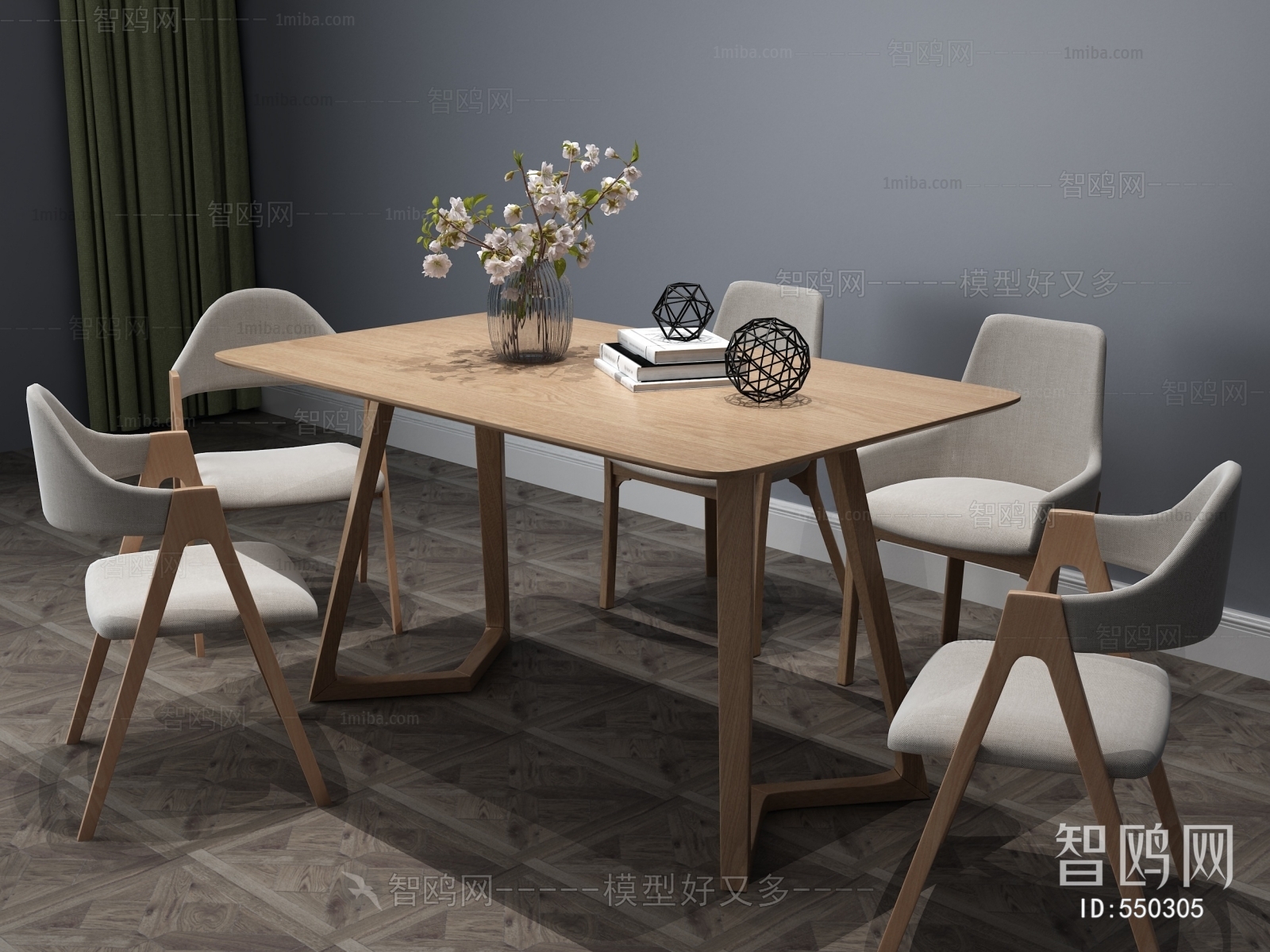 Nordic Style Dining Table And Chairs