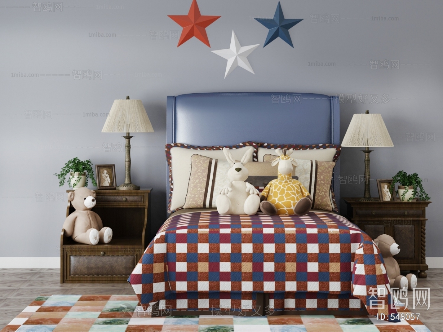 American Style Child's Bed