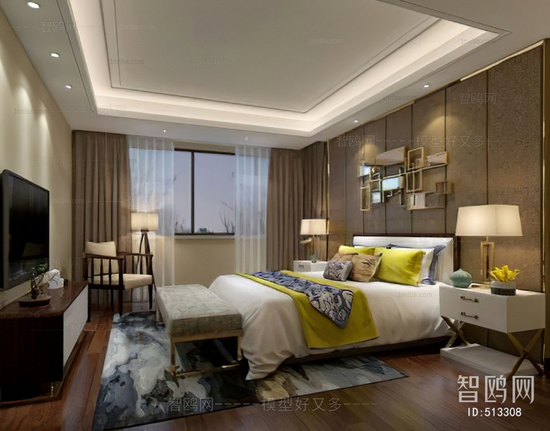 Post Modern Style Bedroom