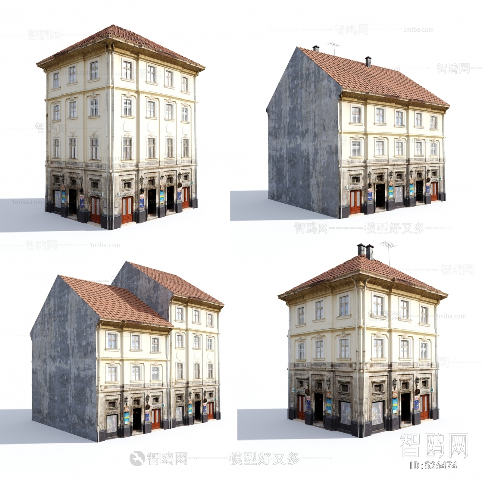 European Style Building Appearance