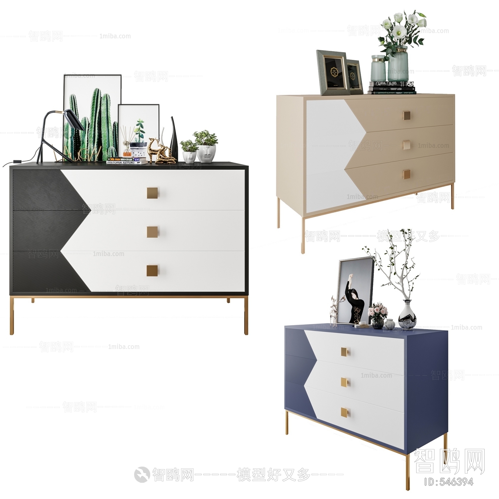 Modern Side Cabinet/Entrance Cabinet