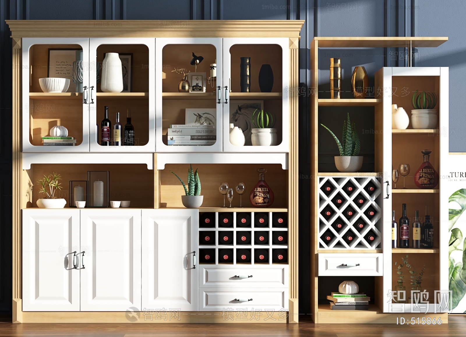 Nordic Style Wine Cabinet