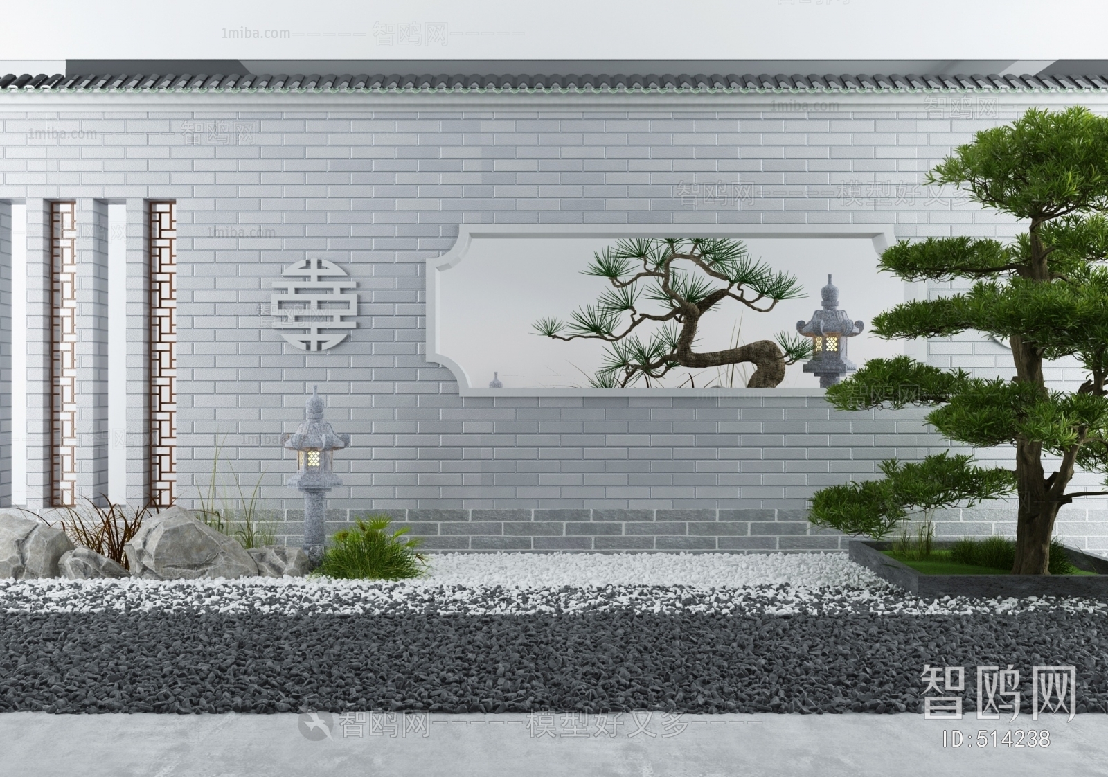 New Chinese Style Building Component