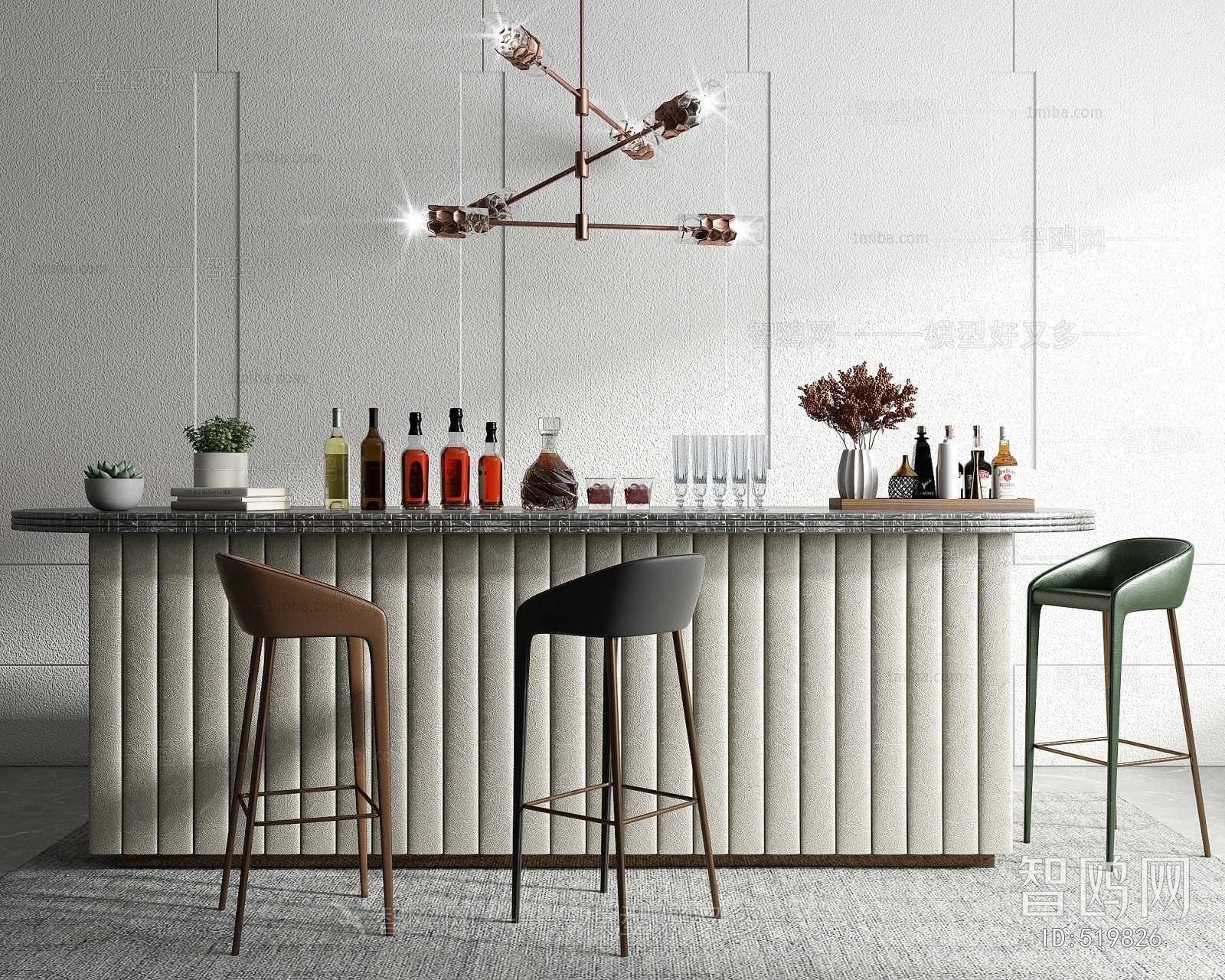 Modern Counter Bar