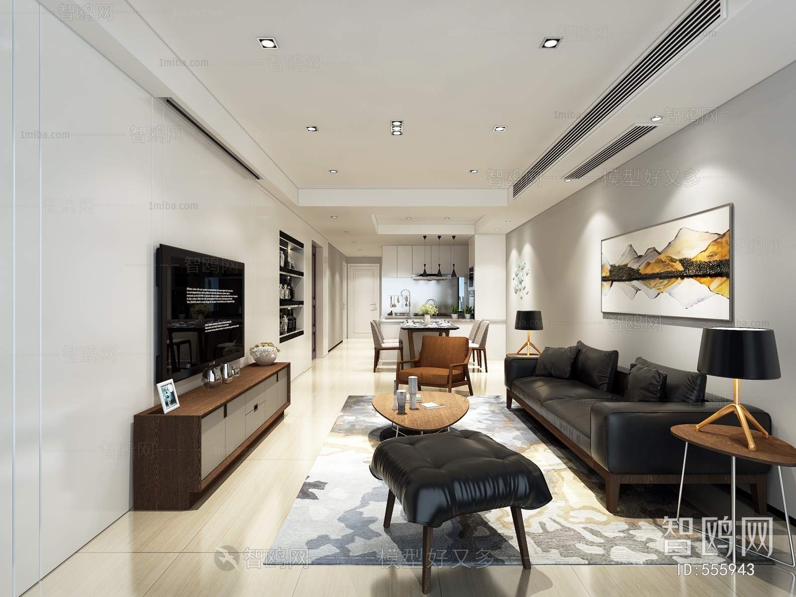 Modern A Living Room