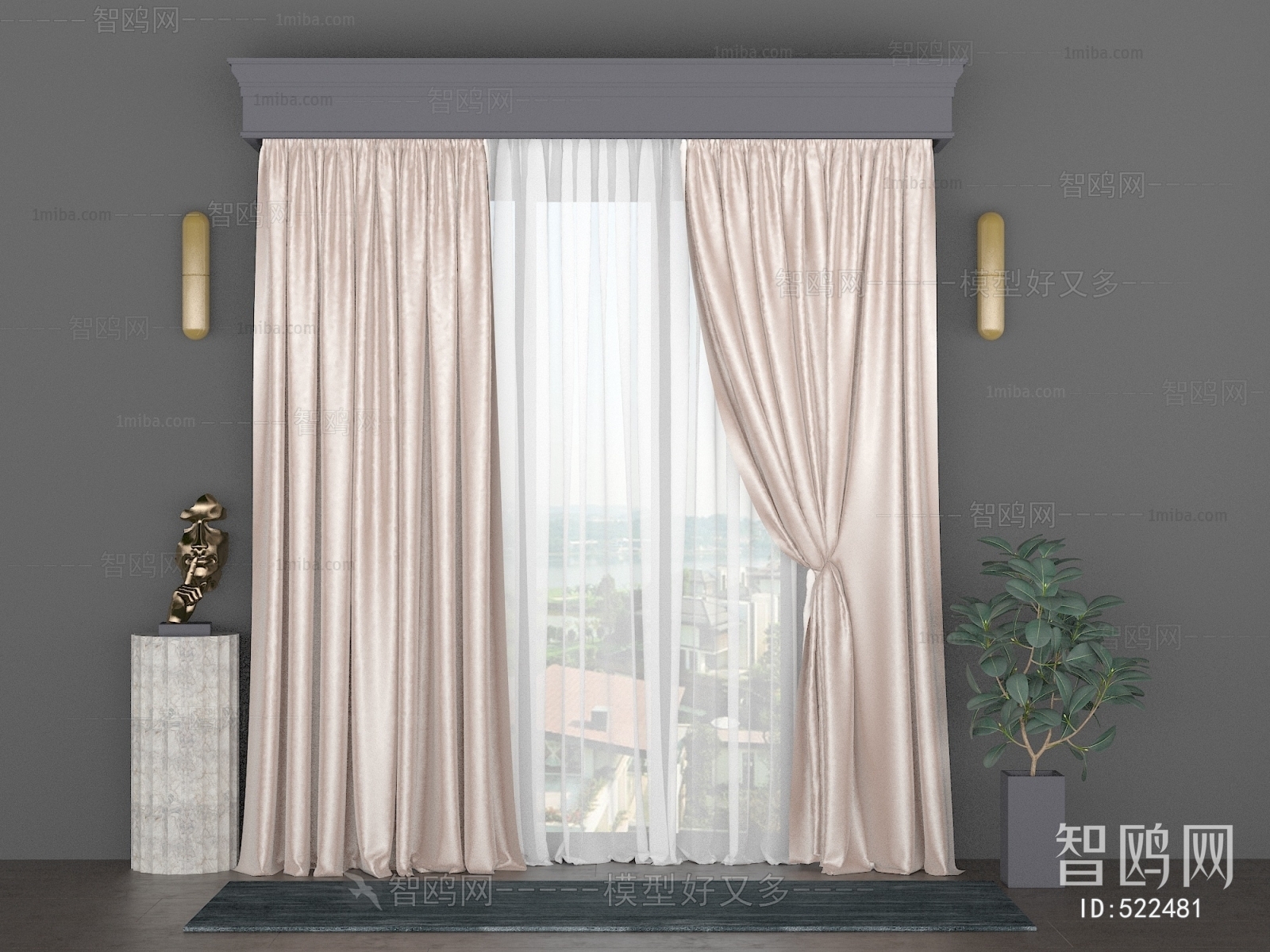 Modern The Curtain