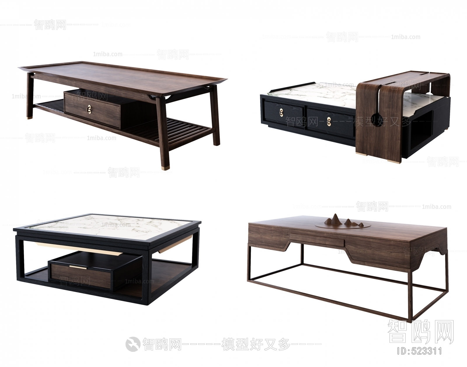 New Chinese Style Coffee Table