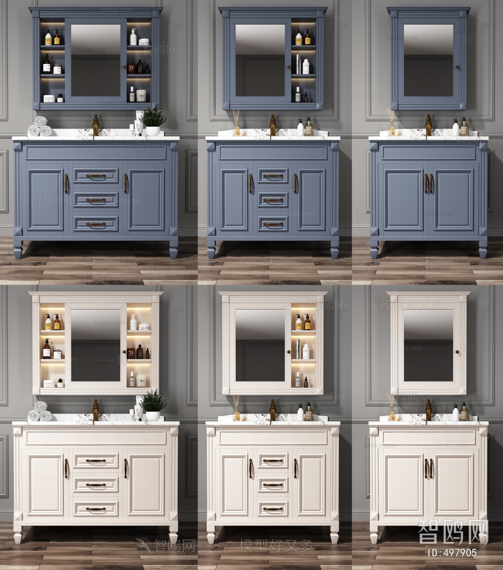 American Style Bathroom Cabinet
