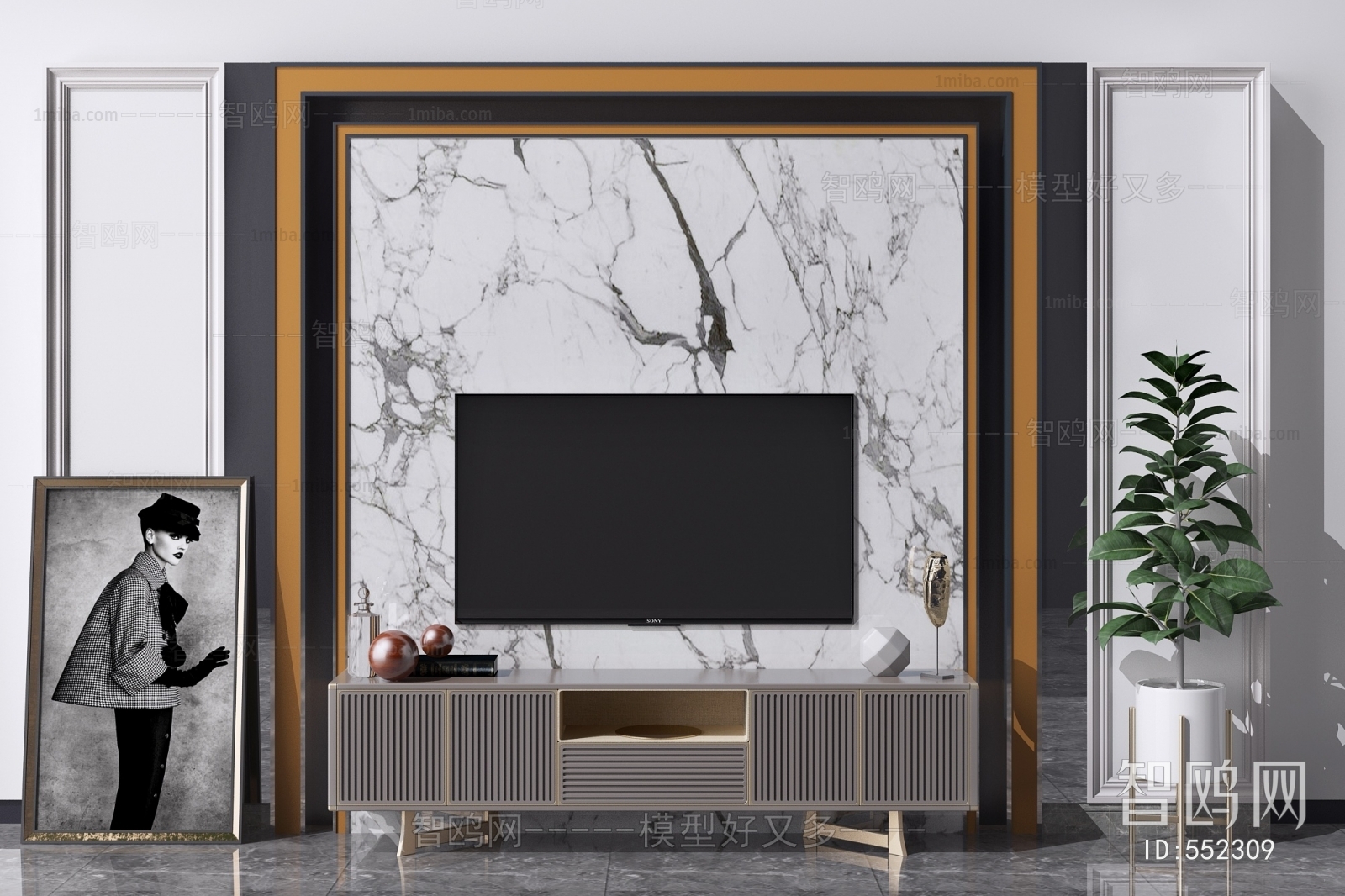 Modern TV Cabinet