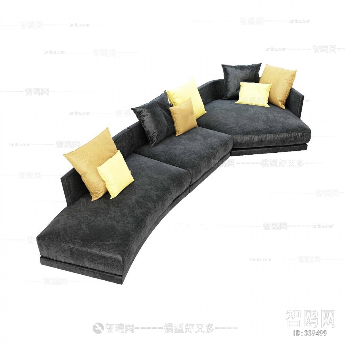 Post Modern Style Multi Person Sofa