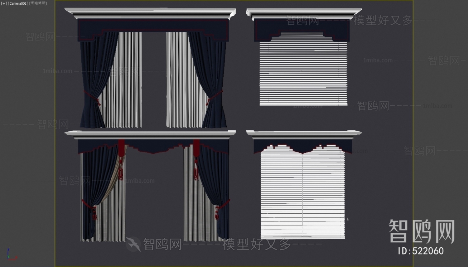 New Chinese Style The Curtain