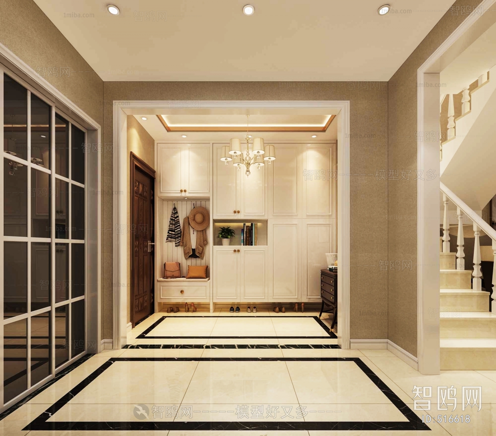 Modern Hallway