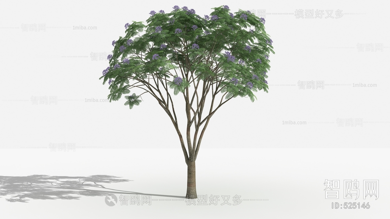 新中式树