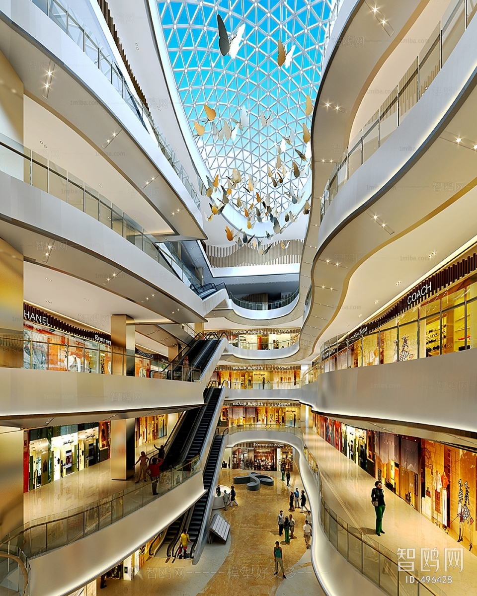 Modern Shopping Mall