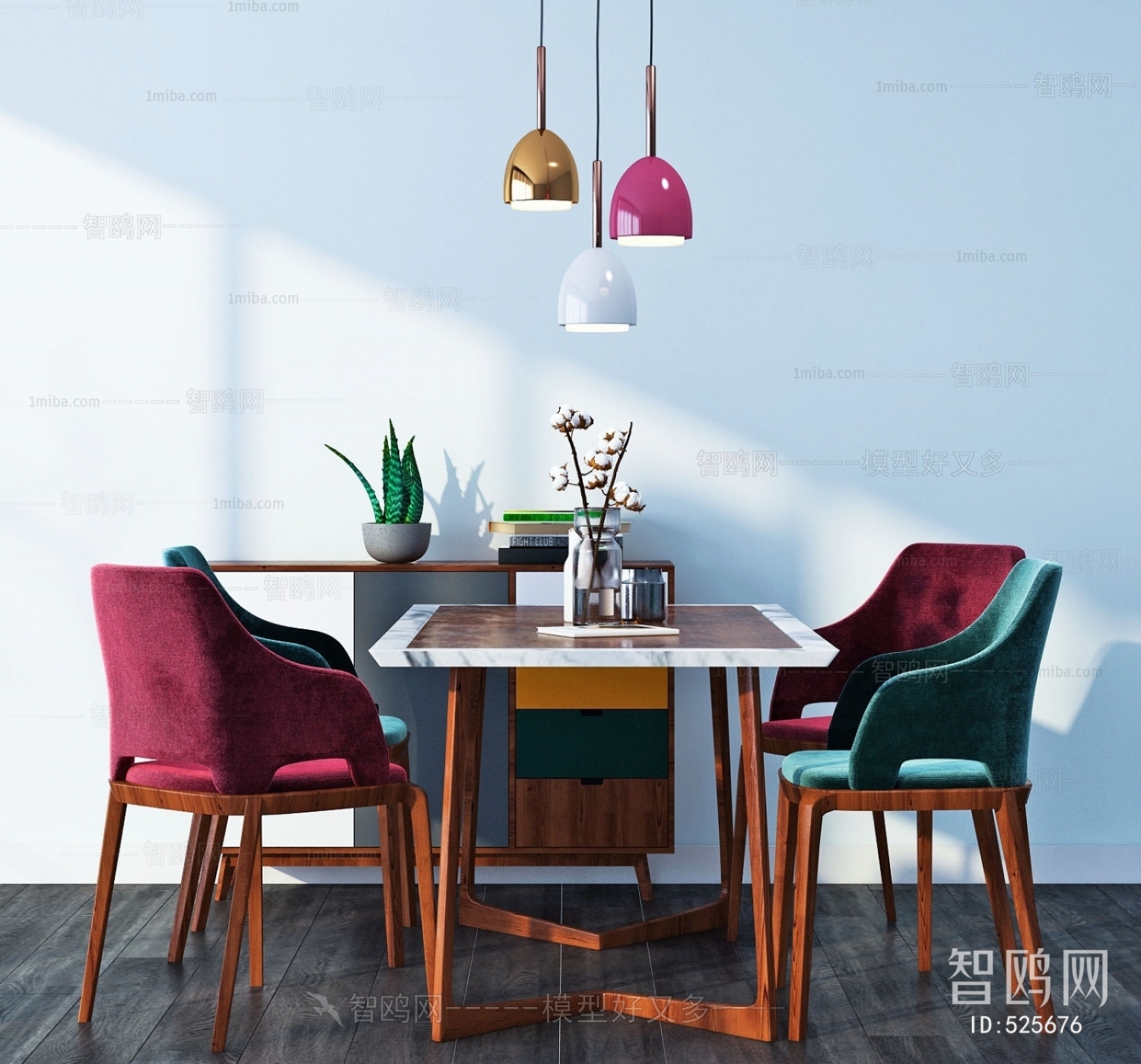 Nordic Style Dining Table And Chairs