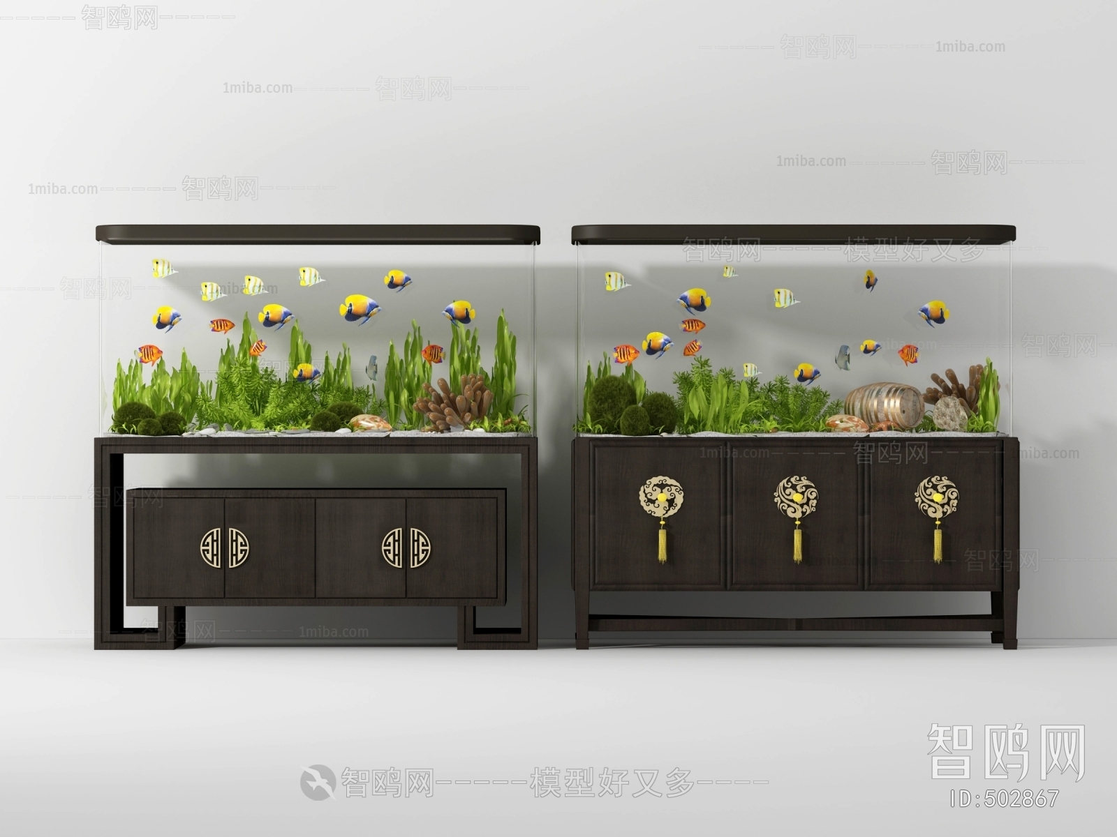 New Chinese Style Fish Tank