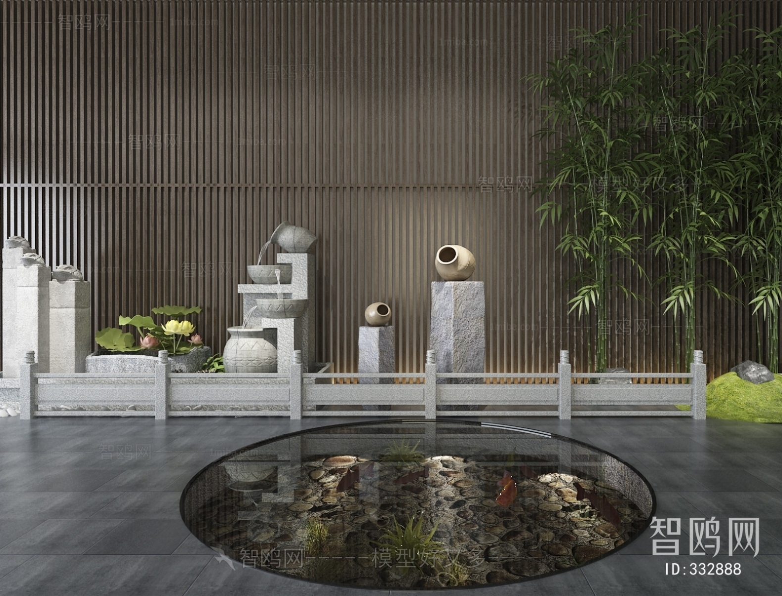 New Chinese Style Garden