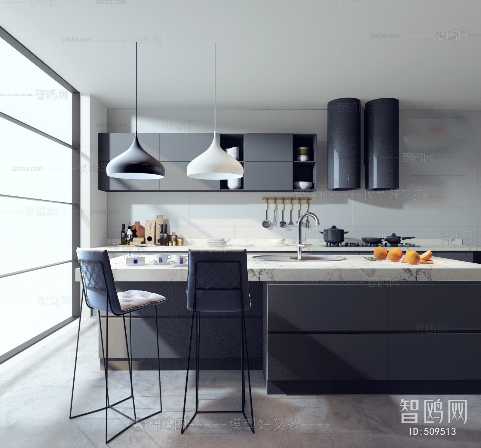 Modern The Kitchen