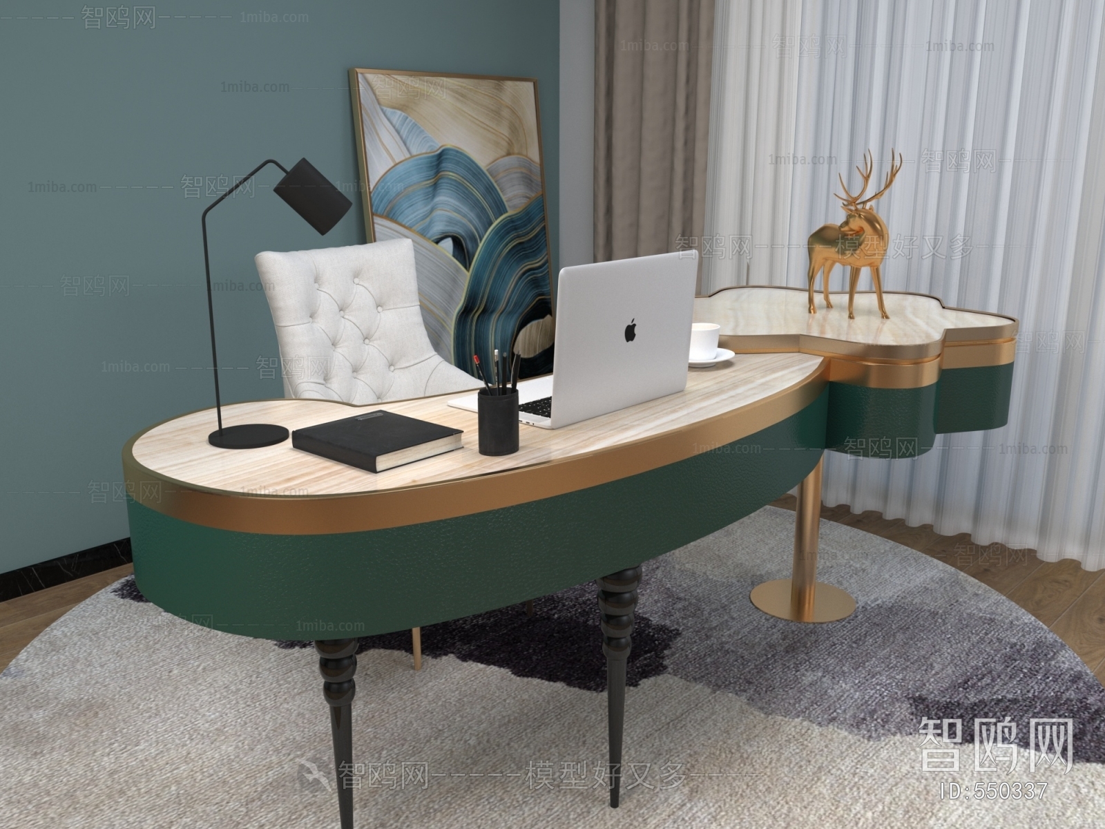 Post Modern Style Office Table