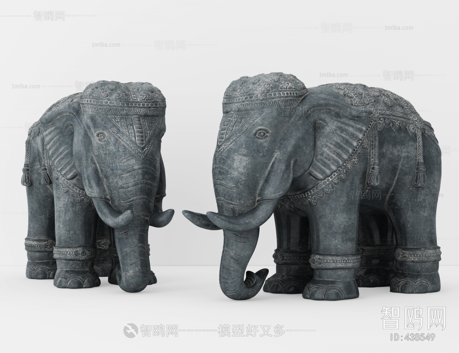 泰式大象雕塑