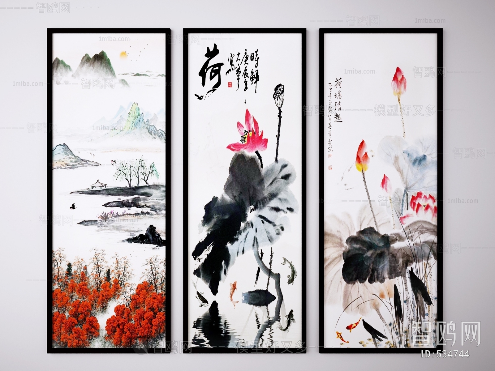 New Chinese Style Painting