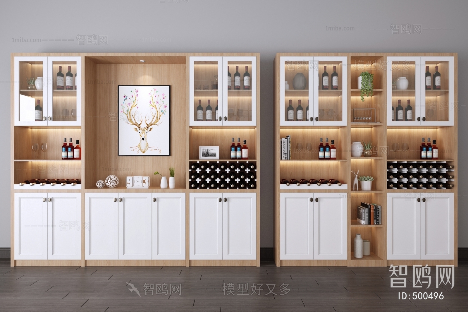 Nordic Style Wine Cabinet