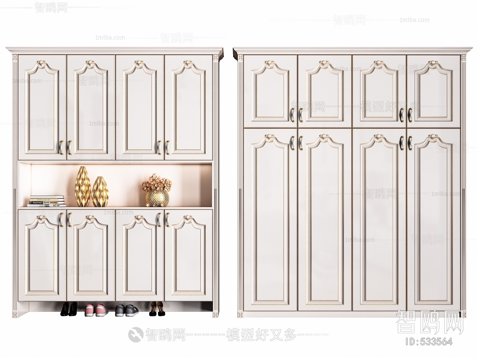 Simple European Style The Wardrobe