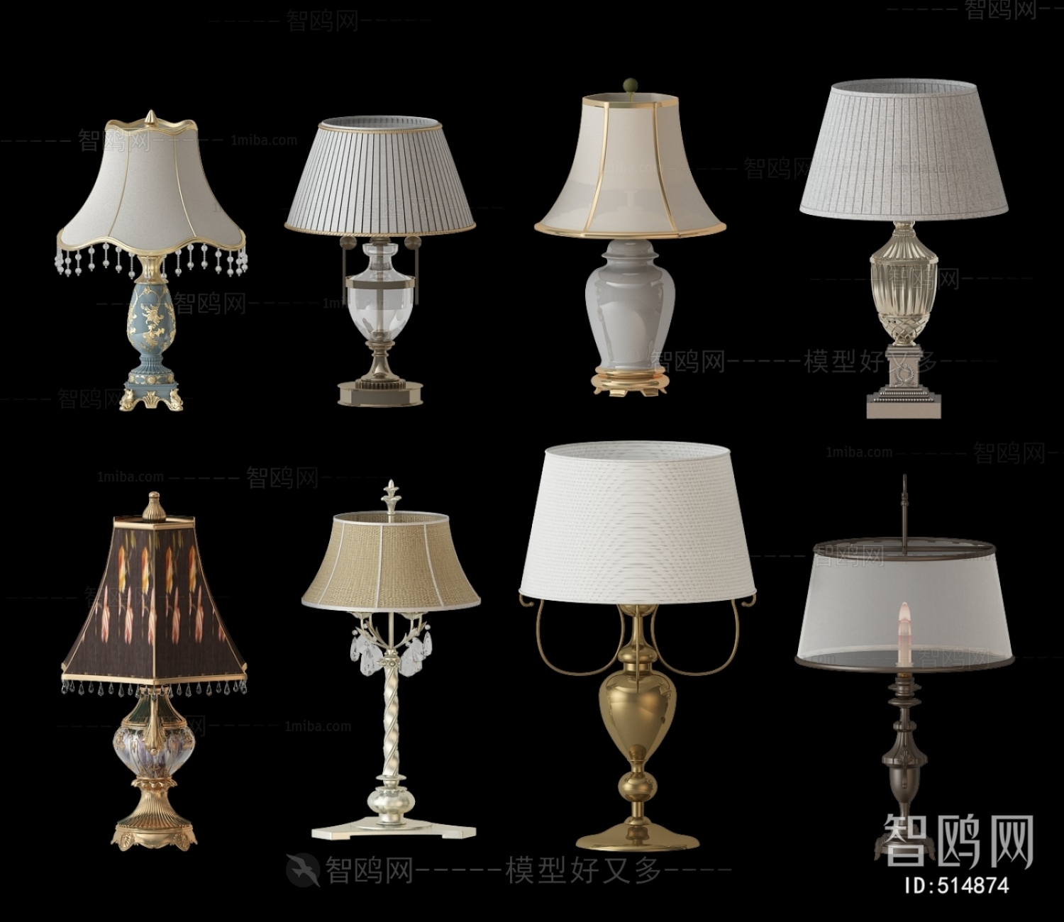 European Style Table Lamp