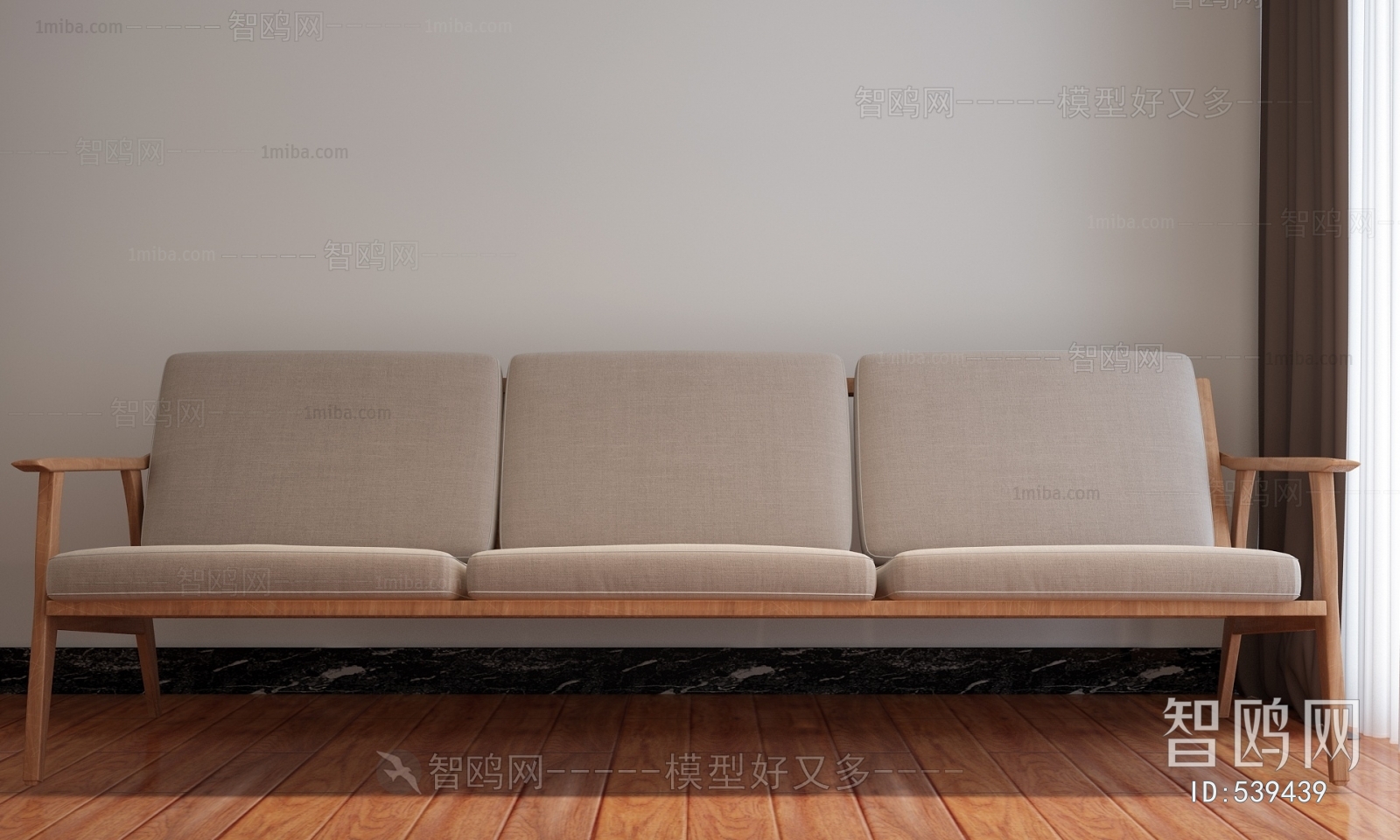 Modern Three-seat Sofa