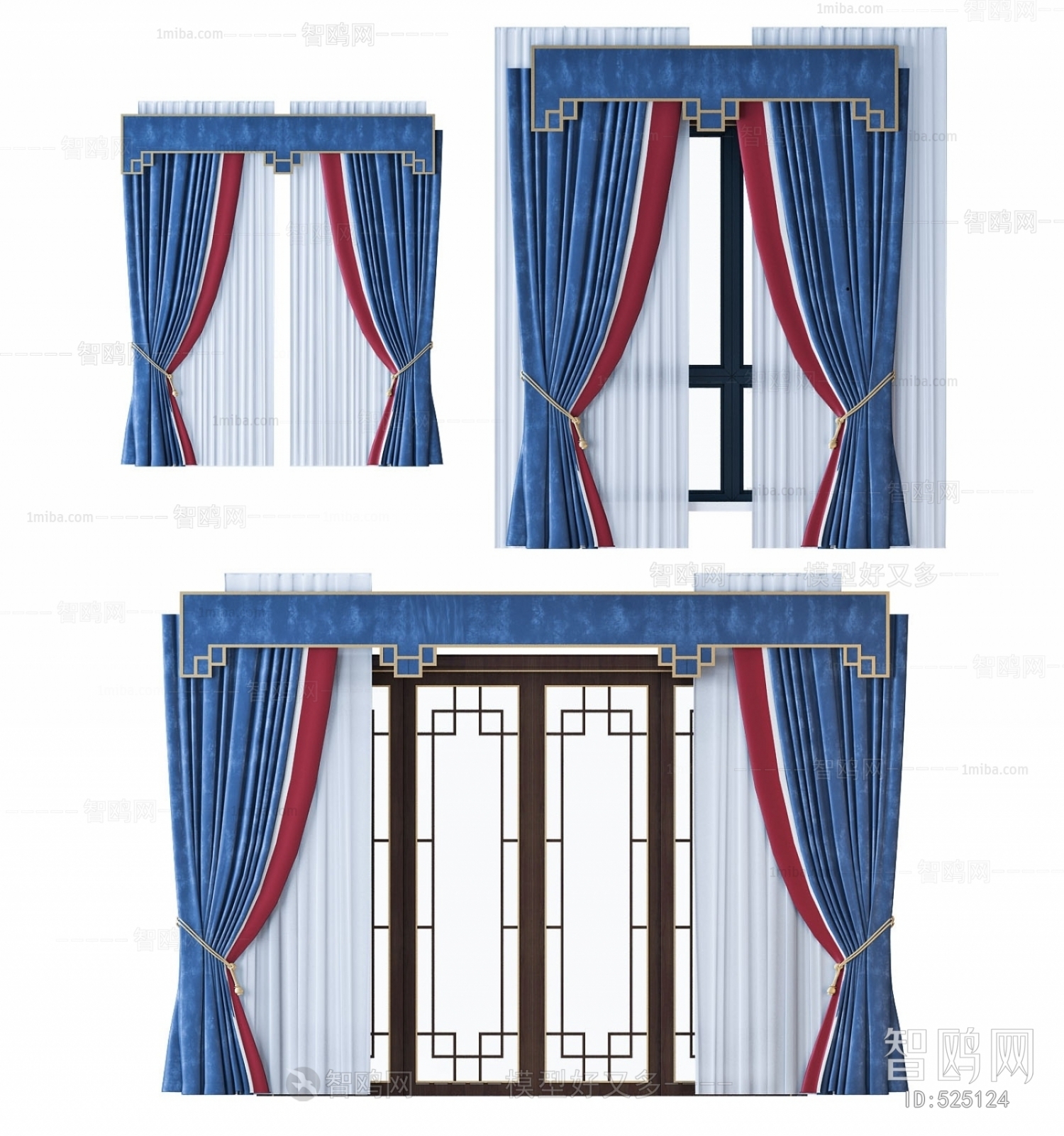 New Chinese Style The Curtain