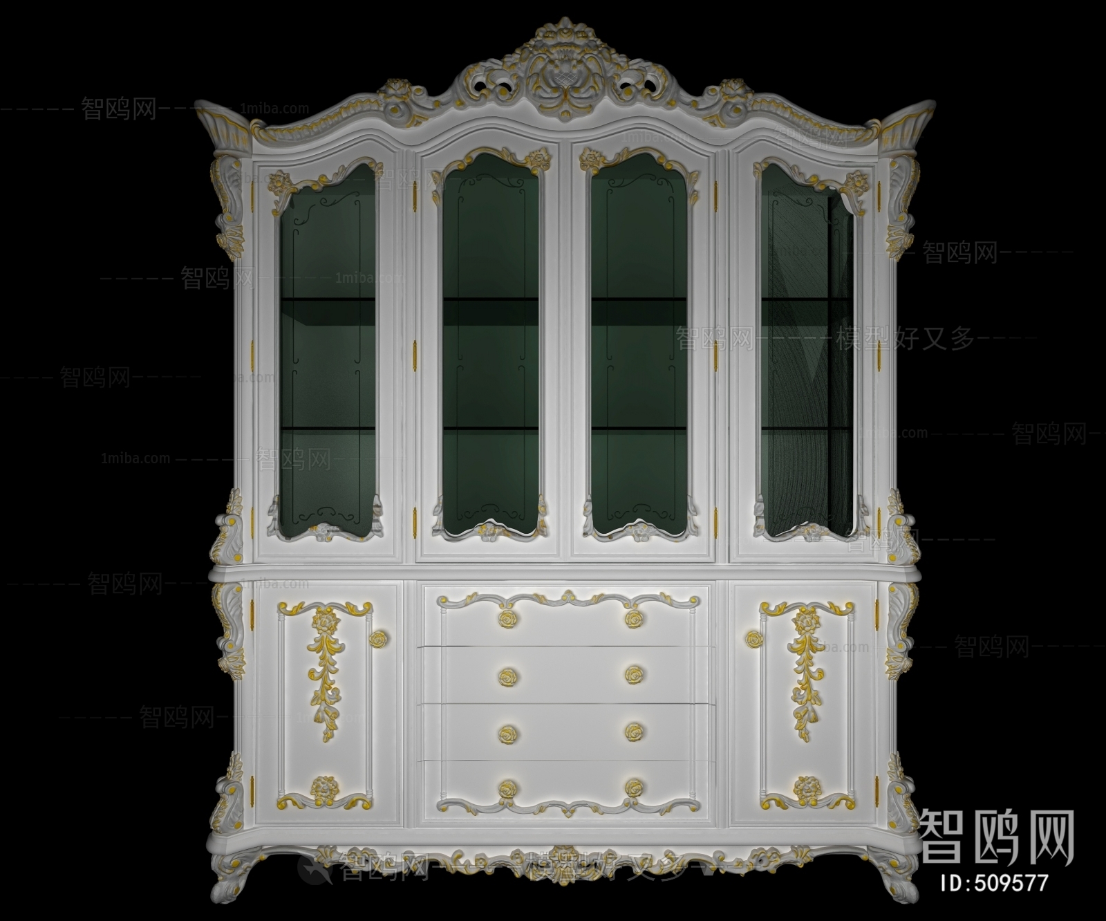 European Style Wine Cabinet