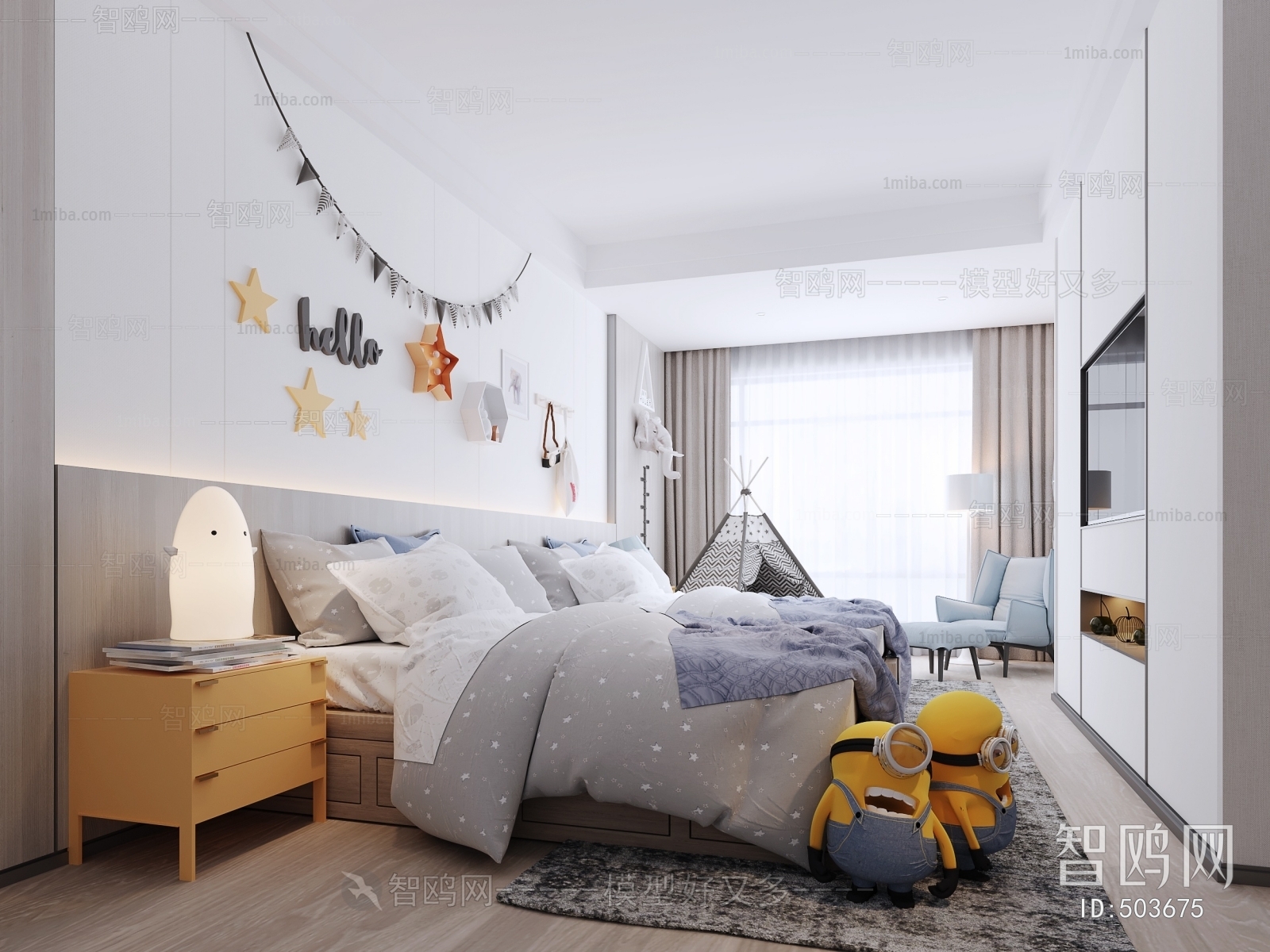 Nordic Style Children's Room