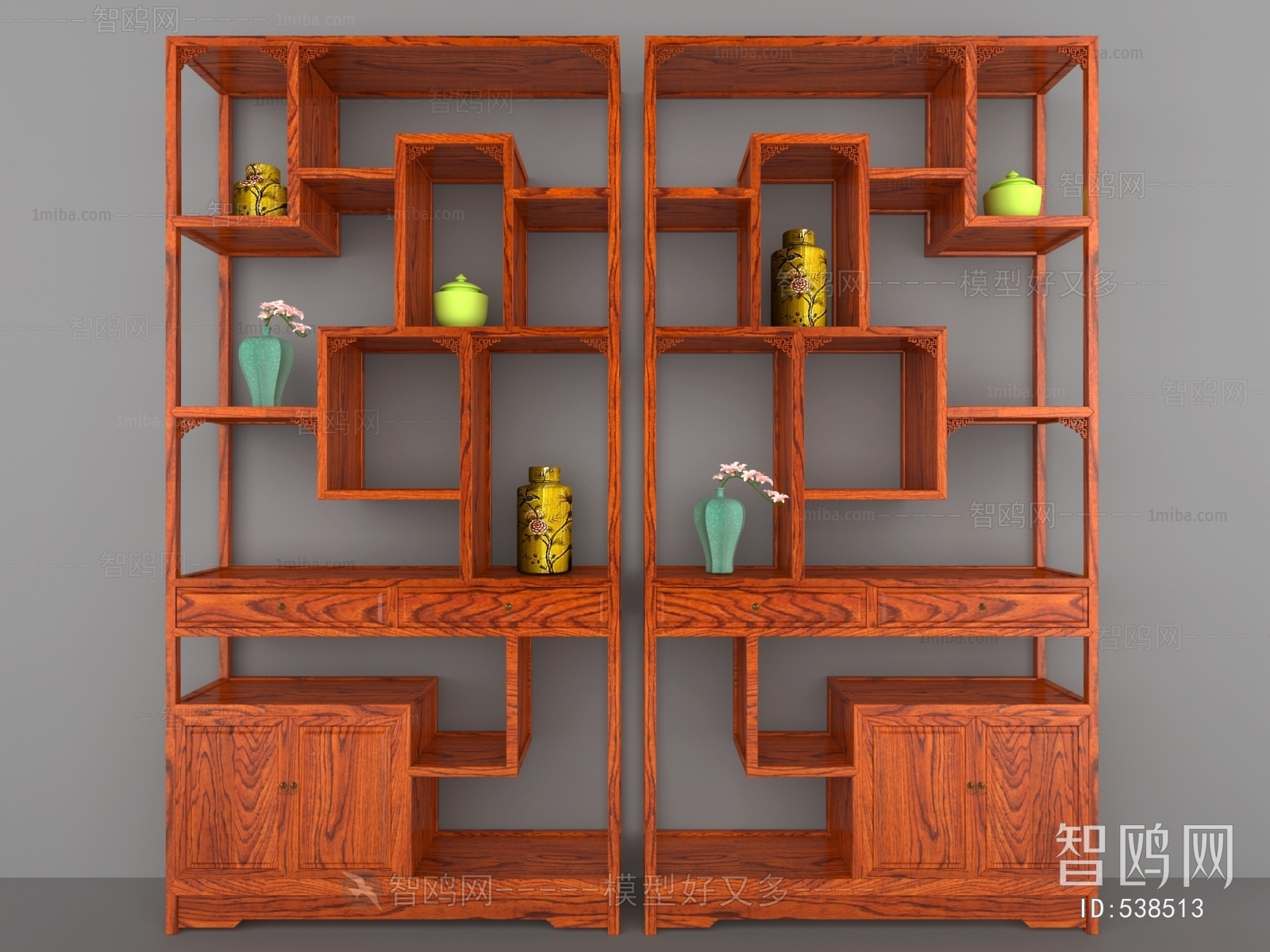 New Chinese Style Antique Rack