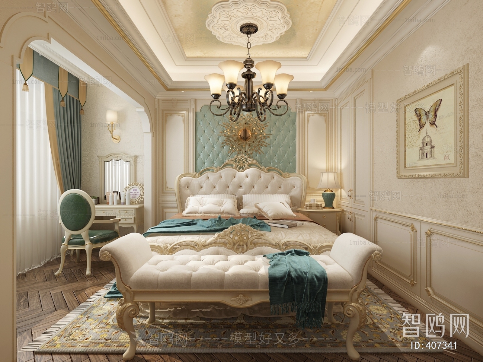 European Style Bedroom