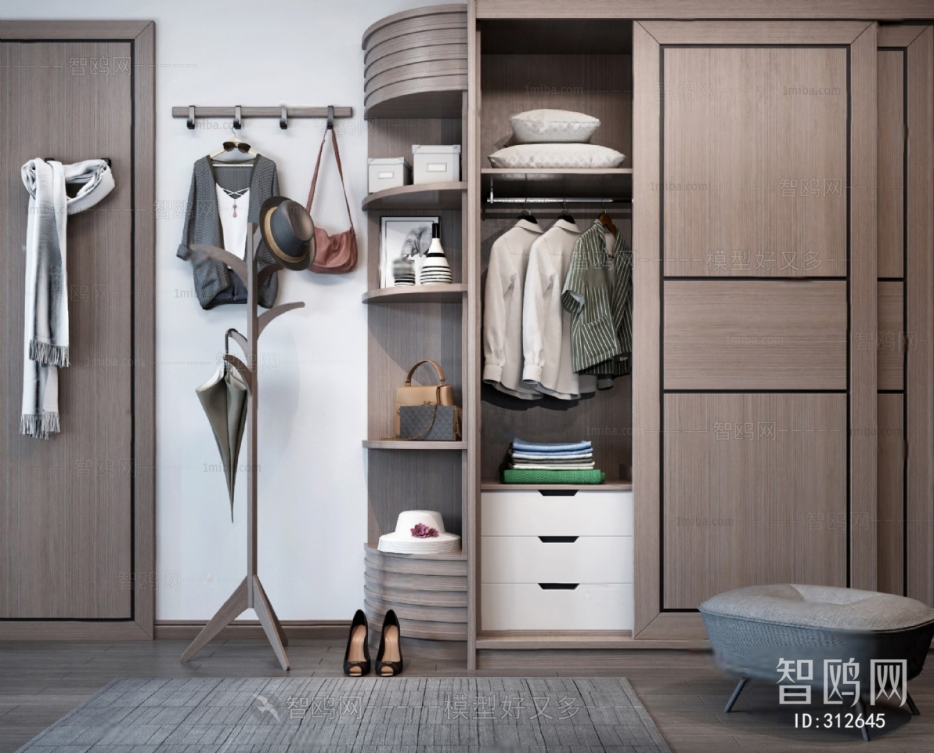 Modern The Wardrobe