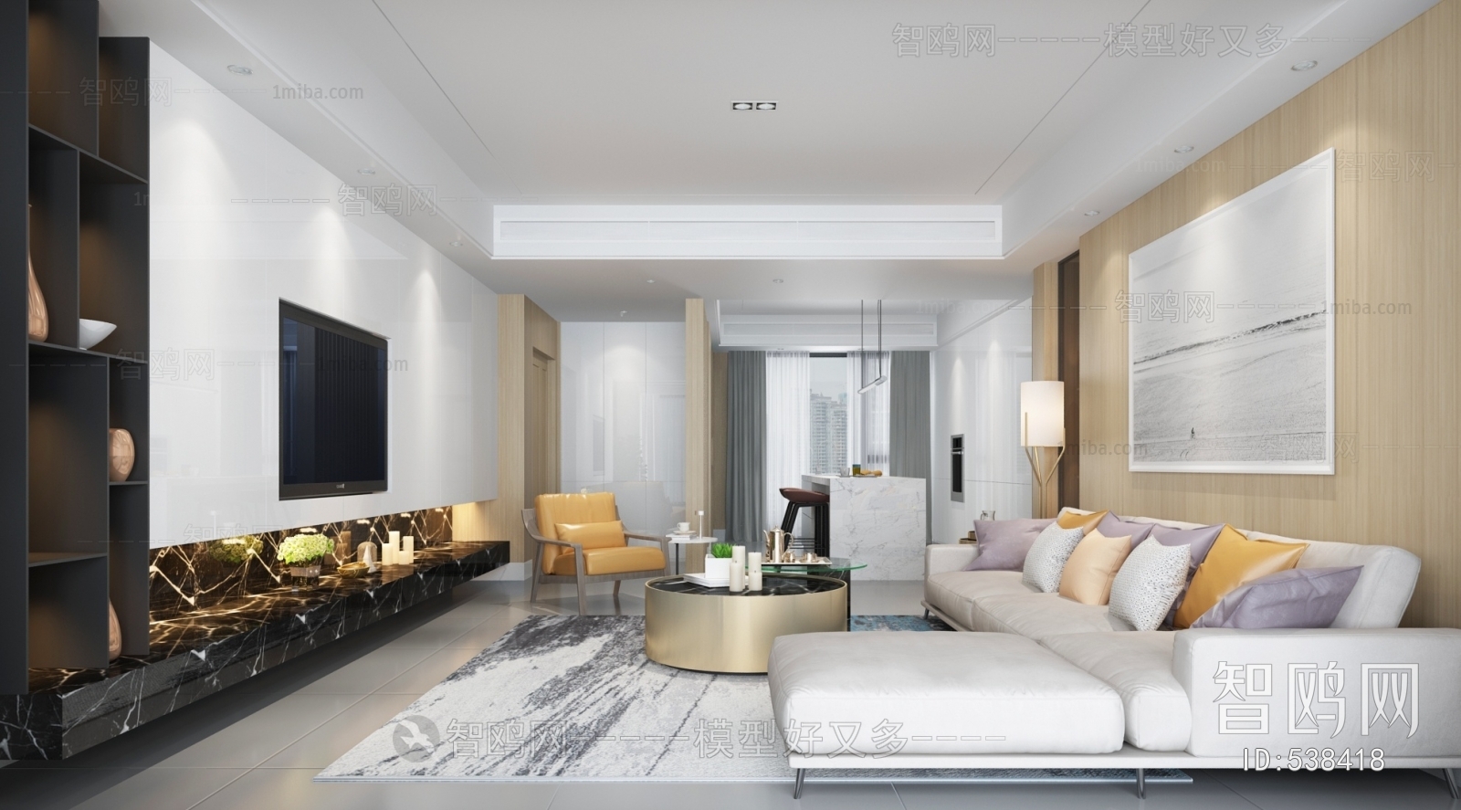 Modern A Living Room