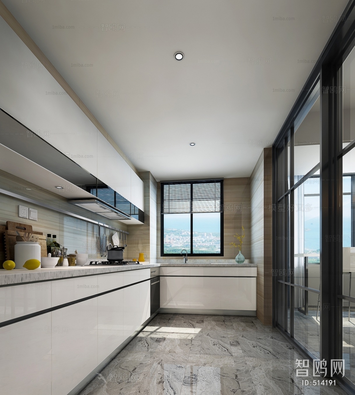 Modern The Kitchen