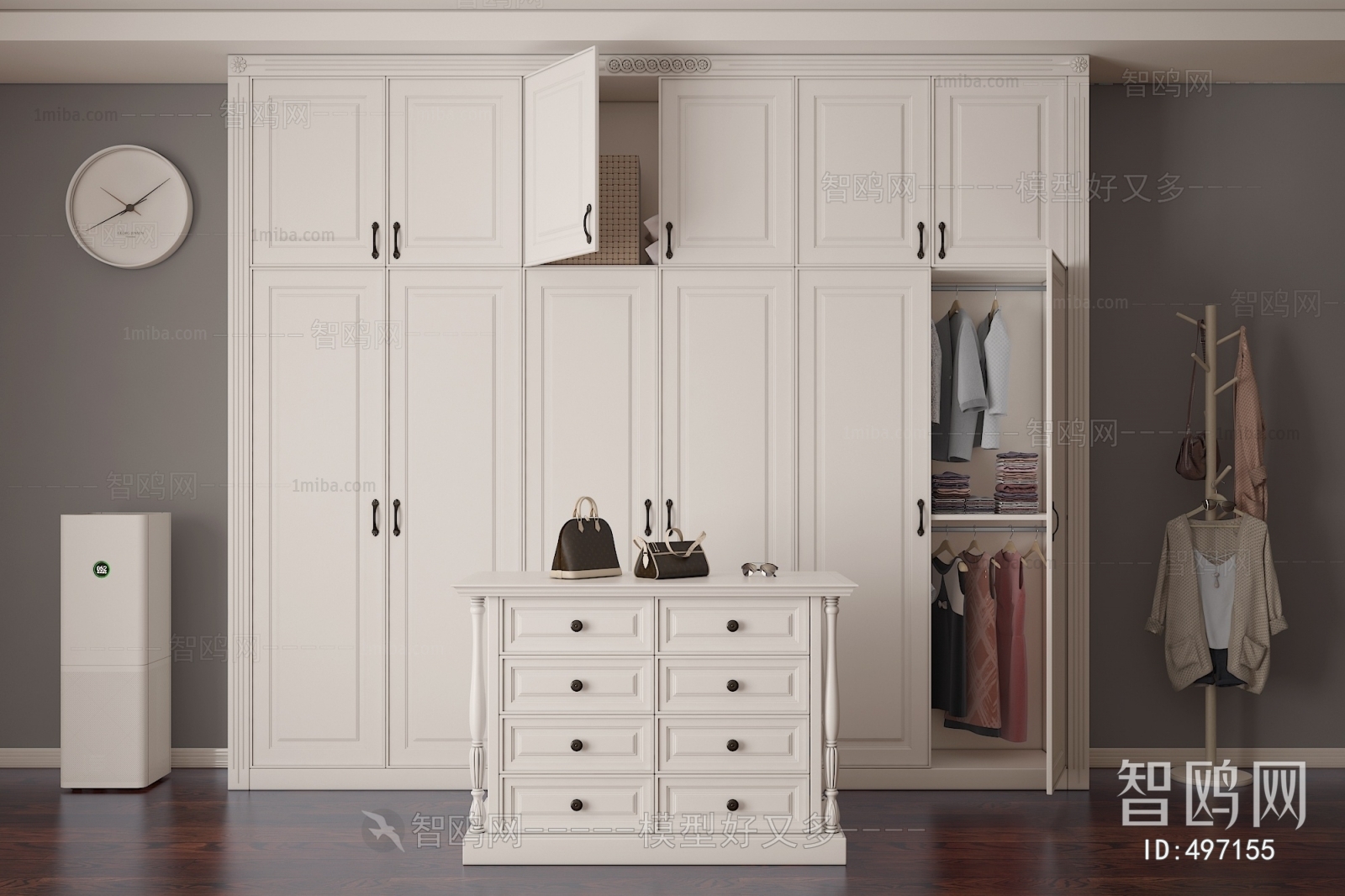 Simple European Style The Wardrobe