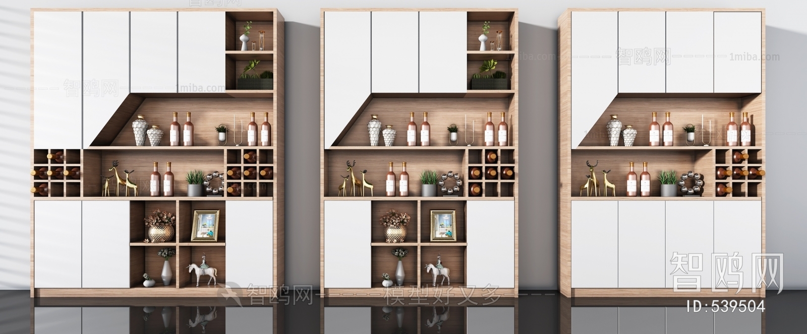 Nordic Style Wine Cabinet