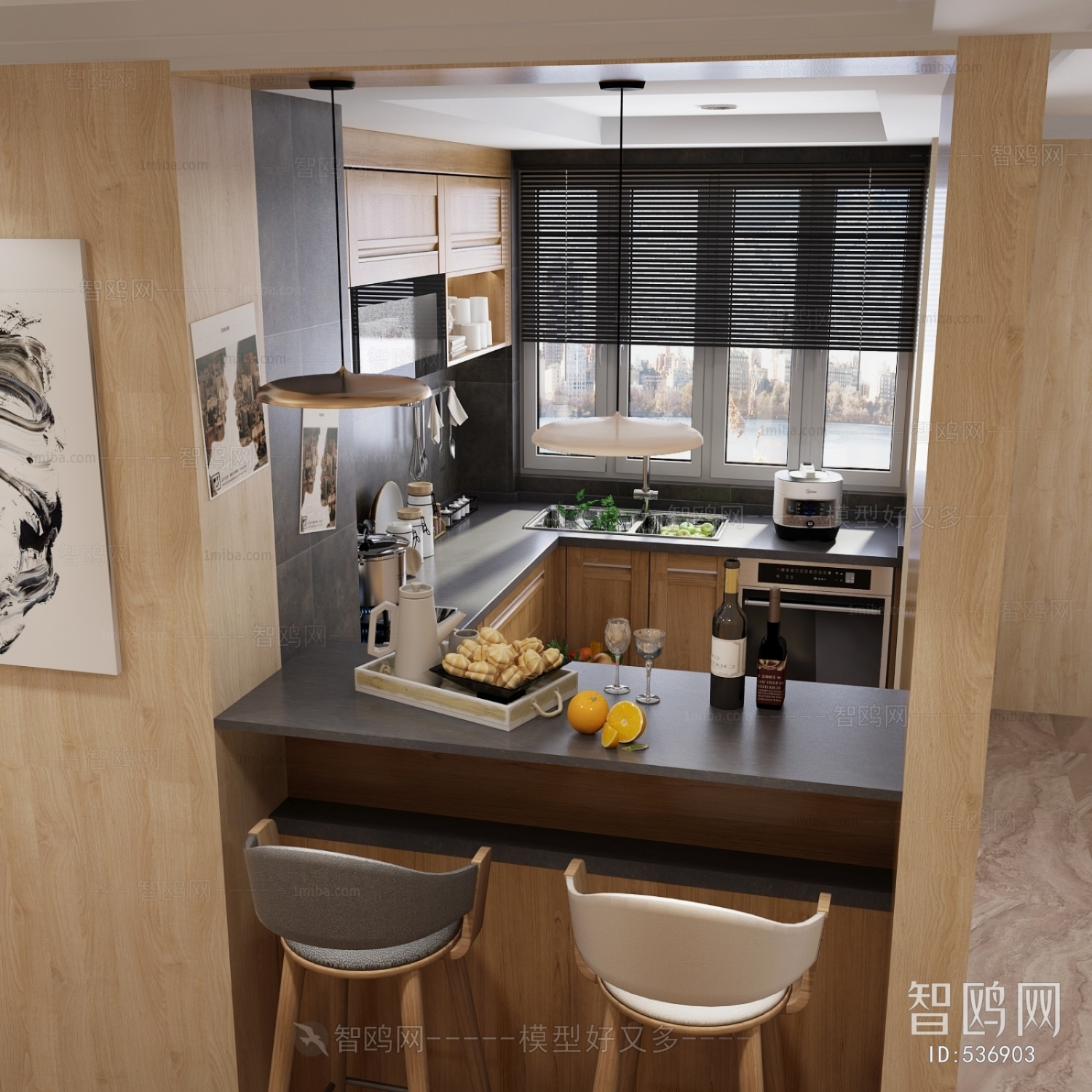 Modern The Kitchen