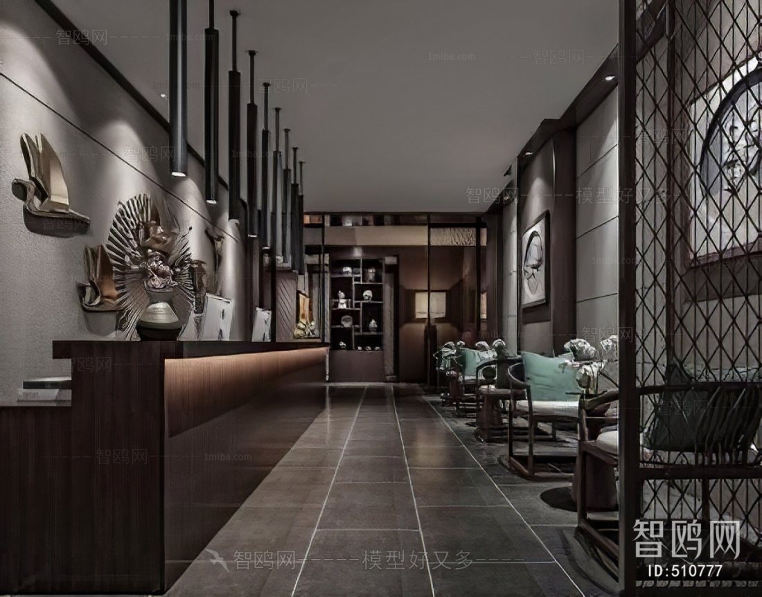 New Chinese Style Hotel Space