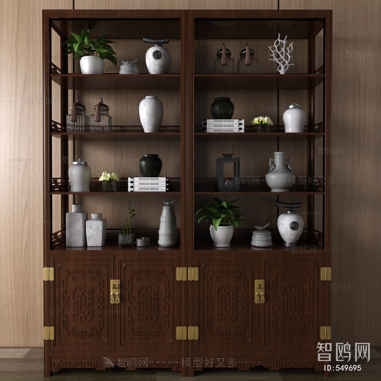 Chinese Style Antique Rack