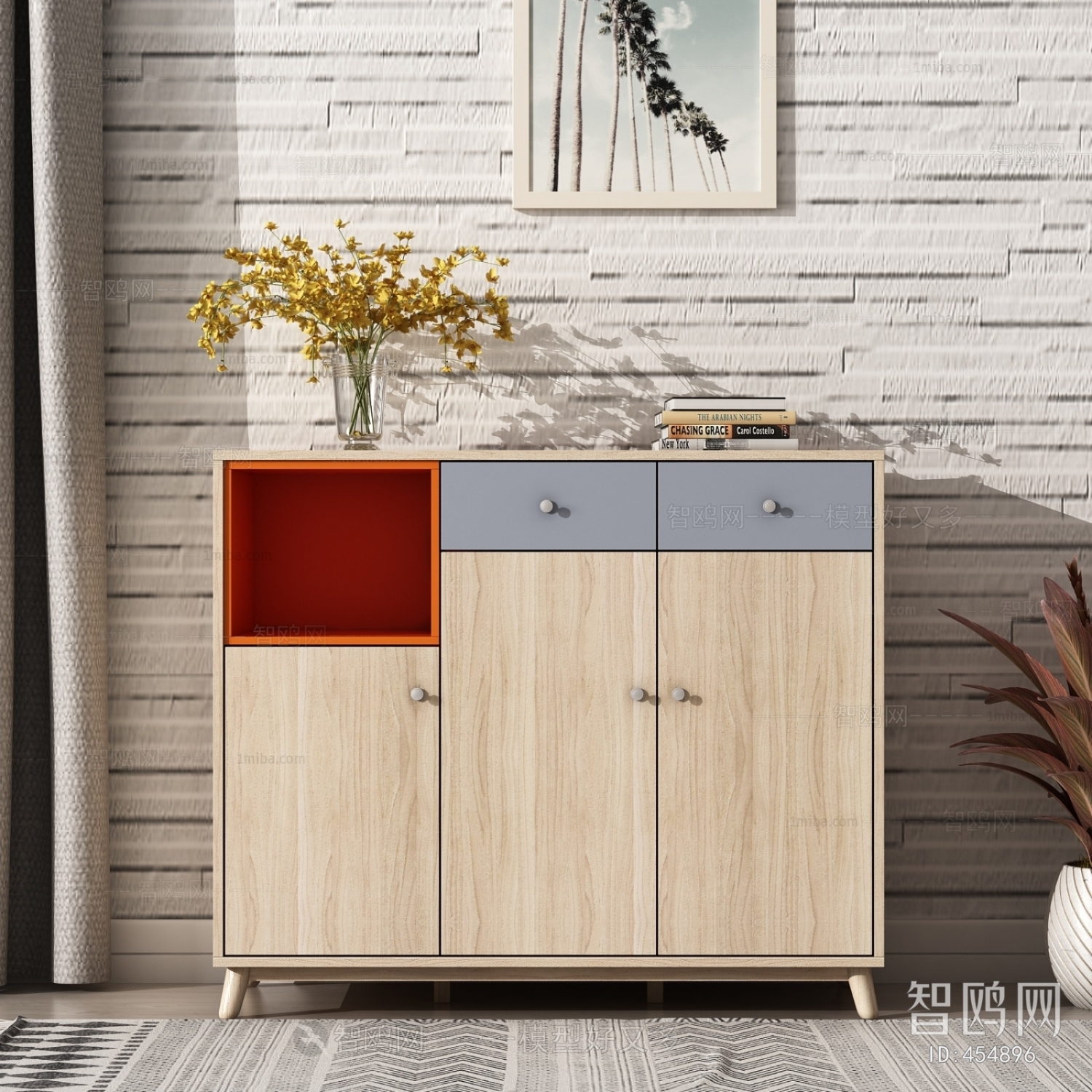 Nordic Style Simple Style Shoe Cabinet