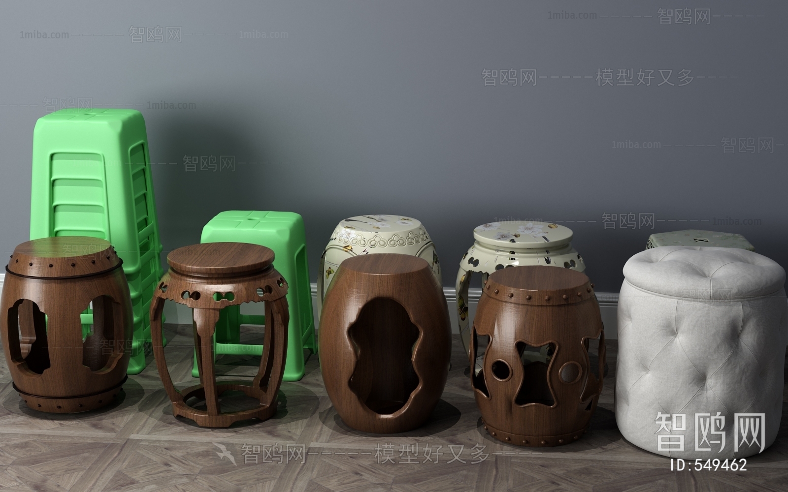 New Chinese Style Stool