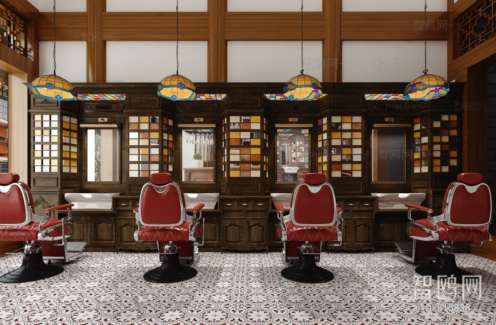 Simple European Style Barbershop