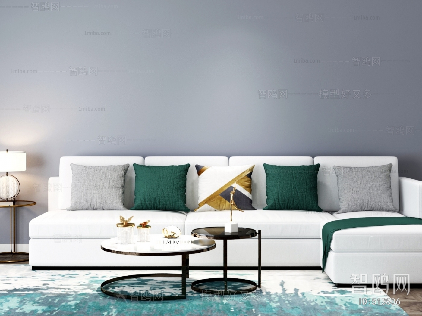 Modern Multi Person Sofa