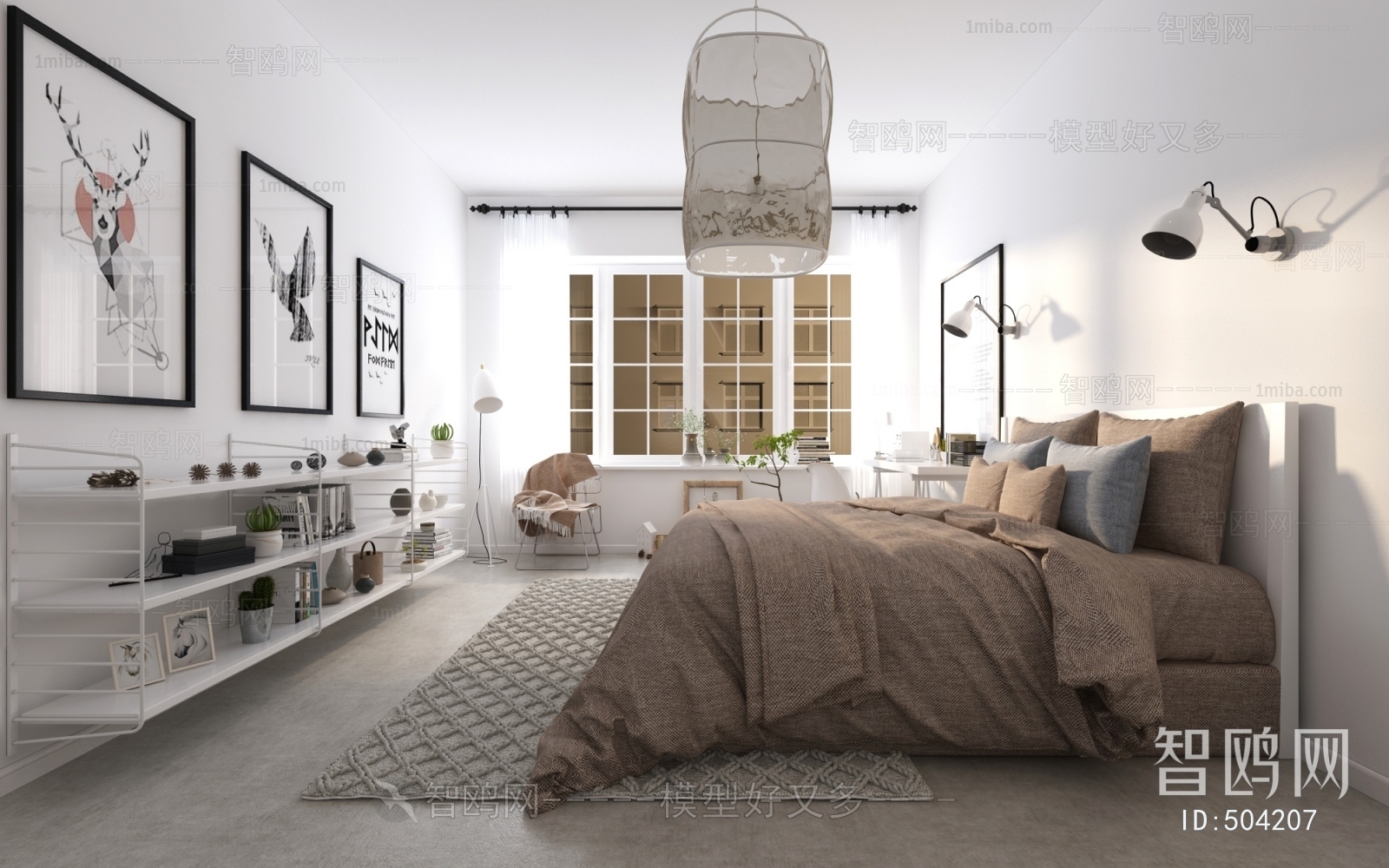 Nordic Style Bedroom