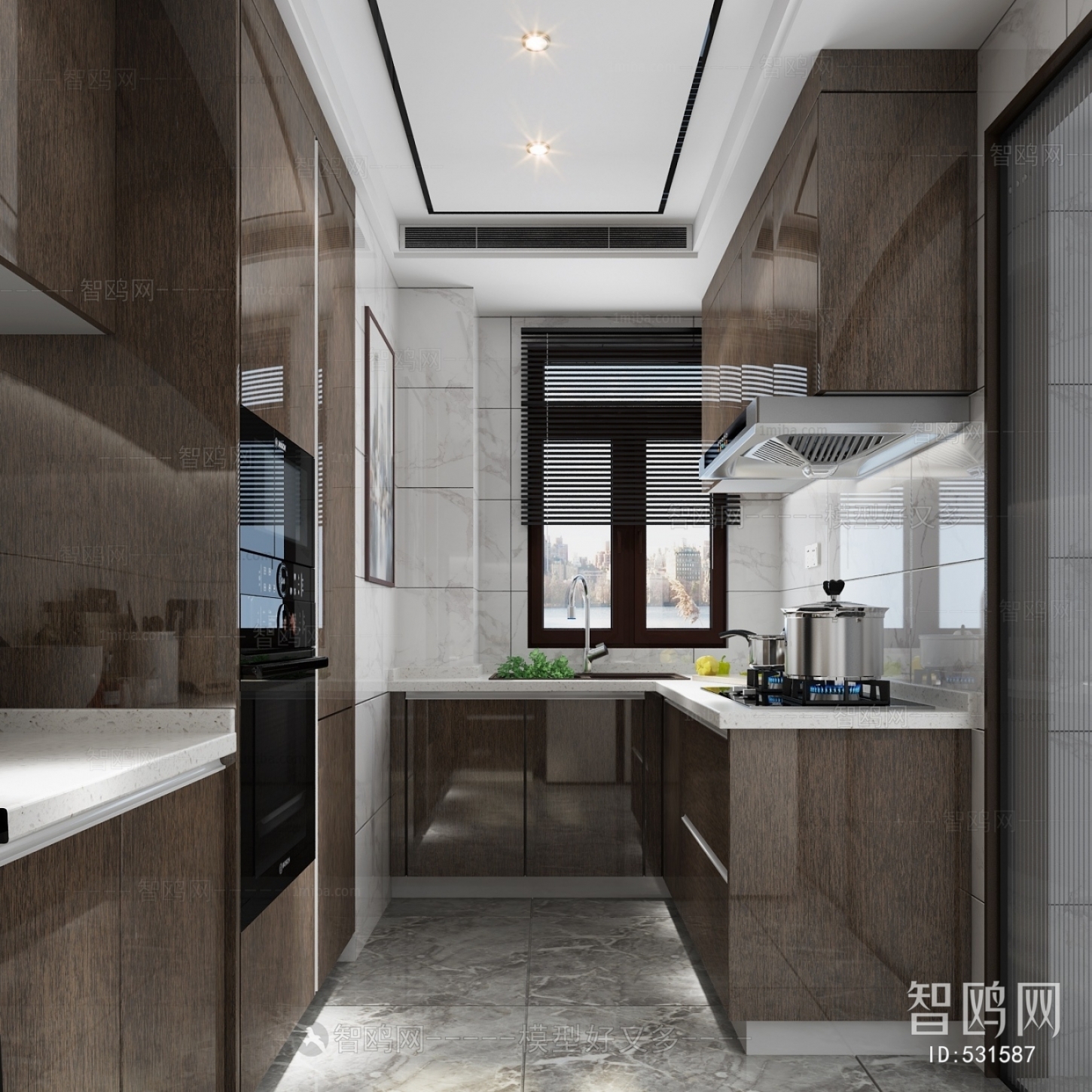Modern The Kitchen