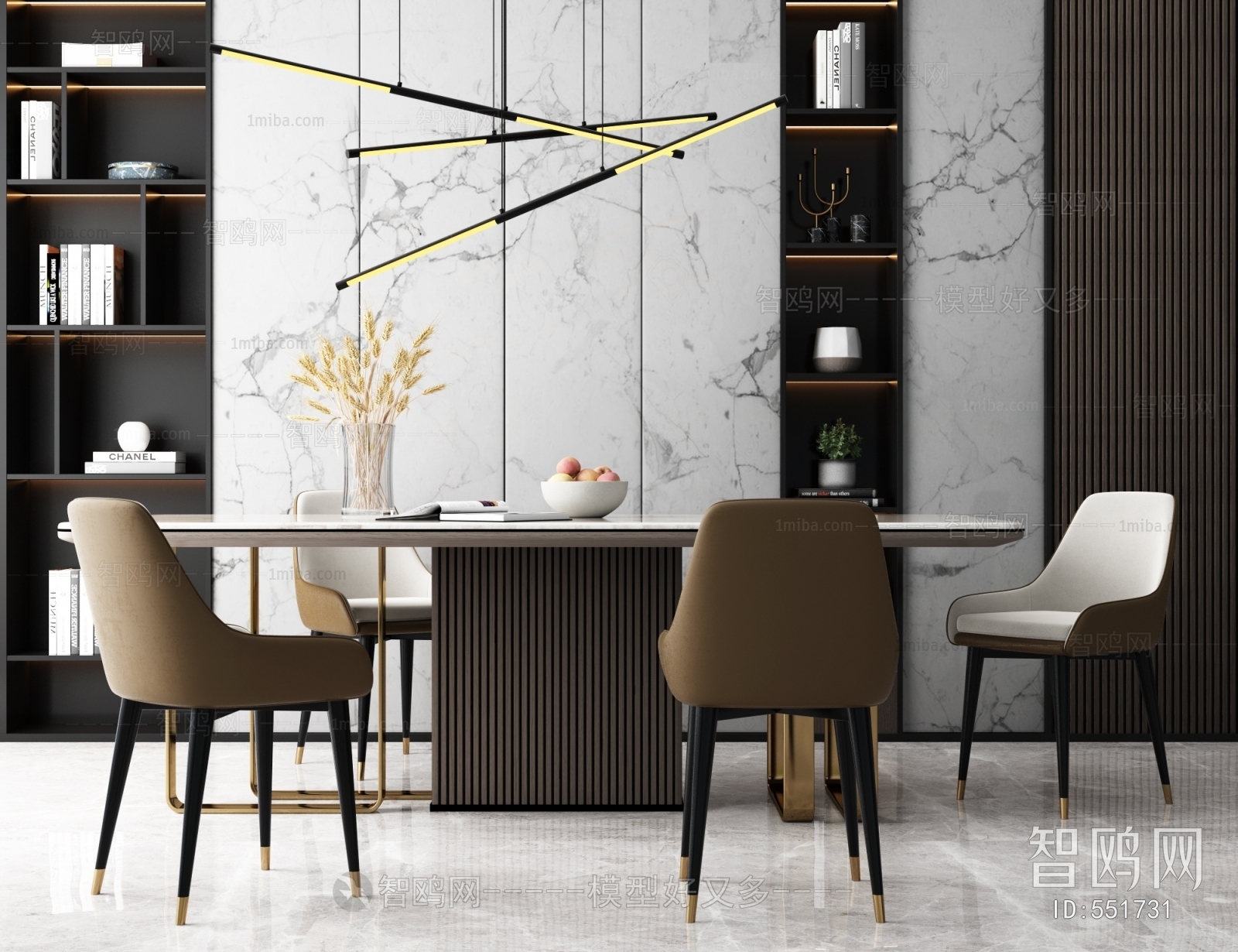 Modern Dining Table And Chairs