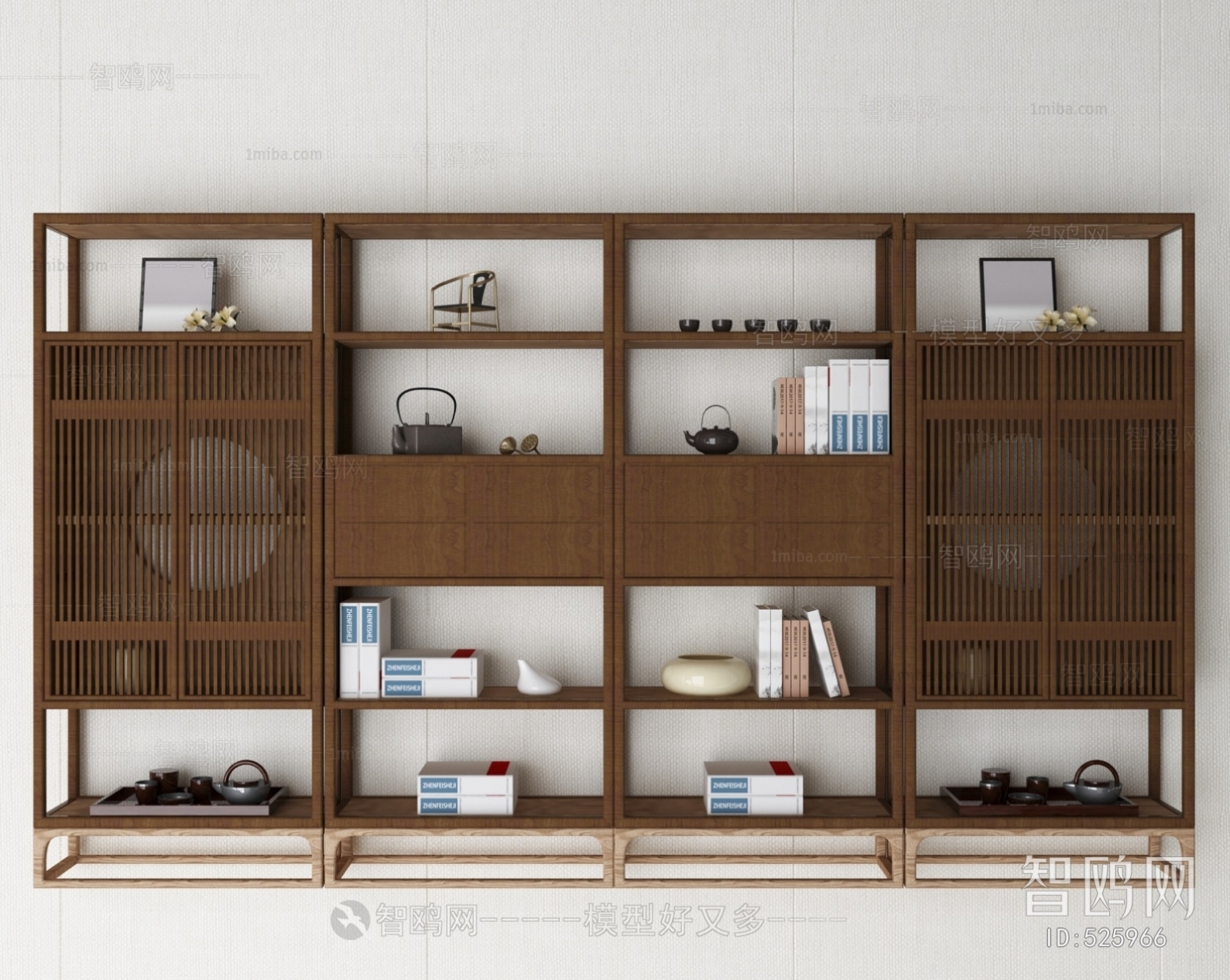 New Chinese Style Bookshelf